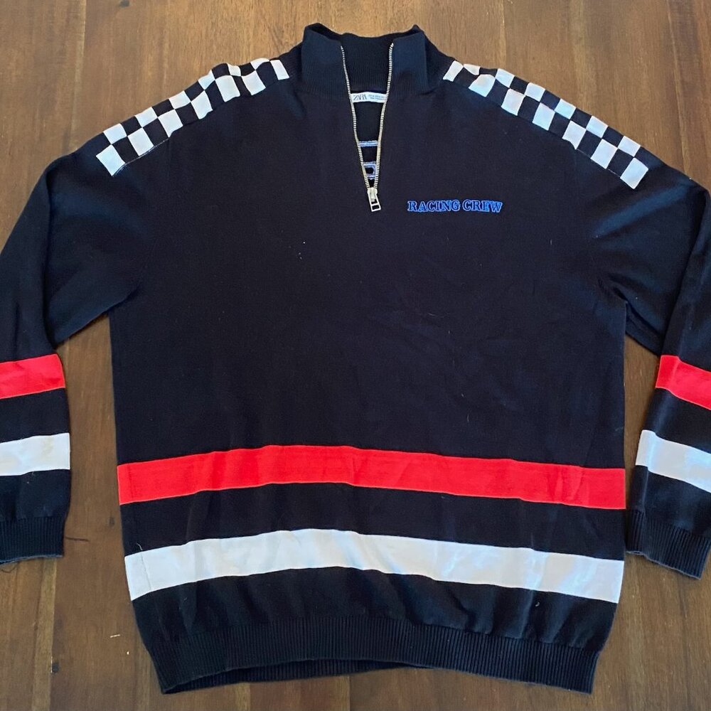 Zara Racing Sweater